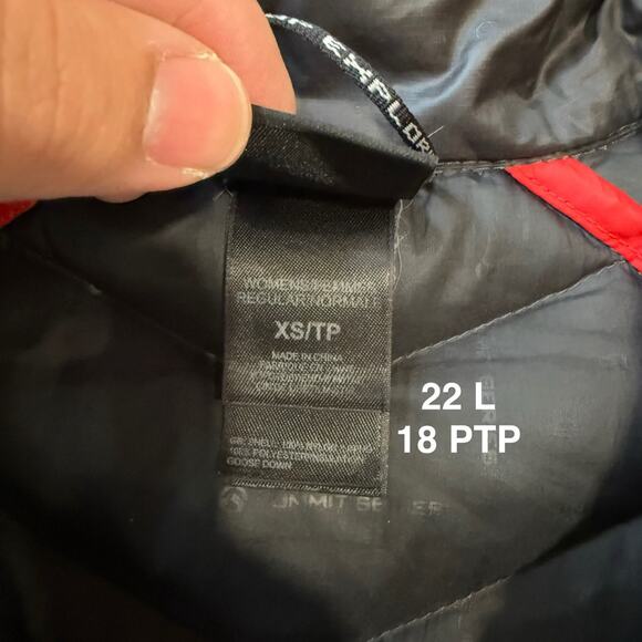North Face Summit Series 800 Down Puffer Jacket Women's XS Black Insulated - Picture 8 of 11